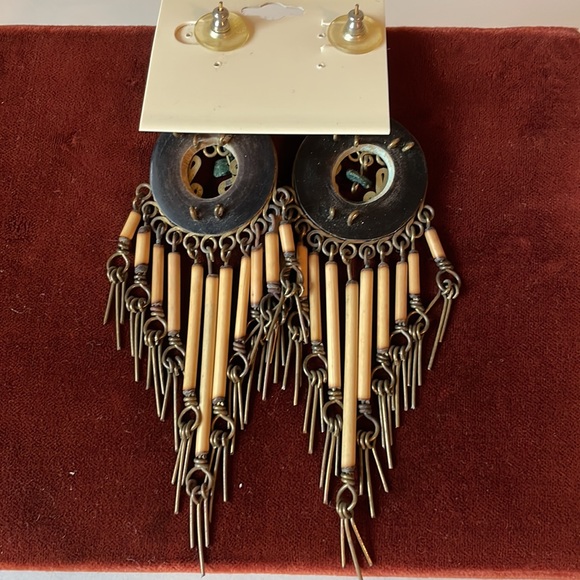 Vintage Boho Earrings - Picture 2 of 2